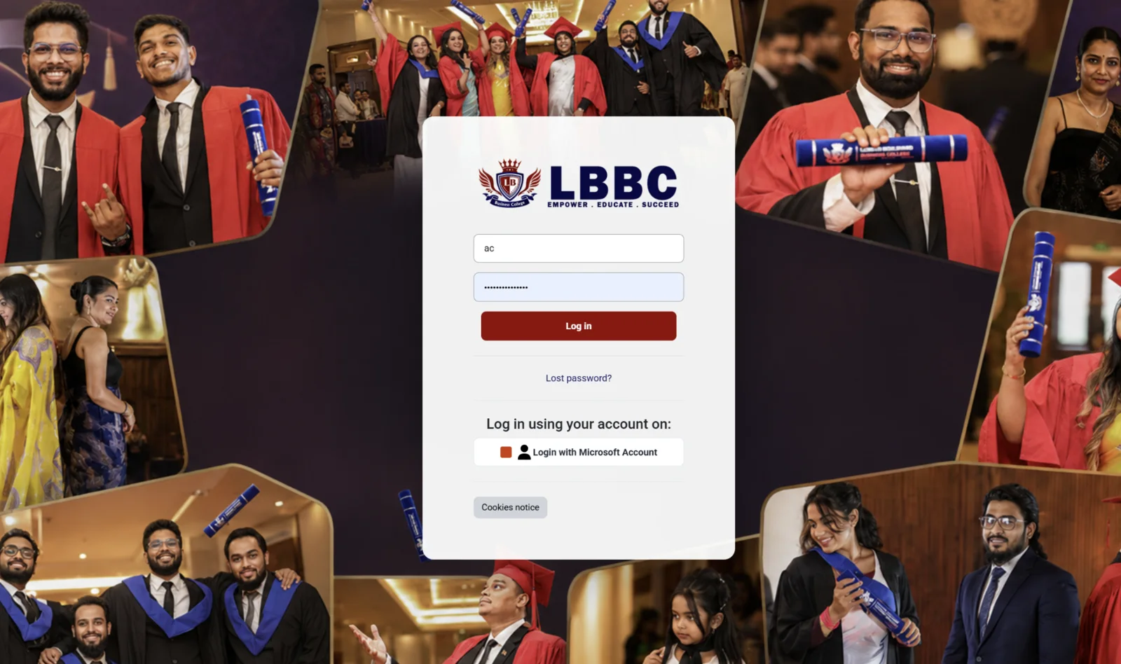 LBBC Digital Experience screenshot